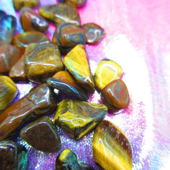 Tiger Eye Tumbled 3 Ounce Grid Set - Picture 6 of 6
